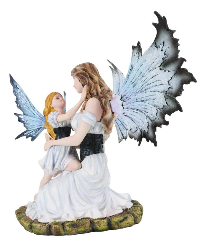 Ebros Gift Motherhood Motherly Love And Affection Fairy Mother Embracing Daughter Figurine
