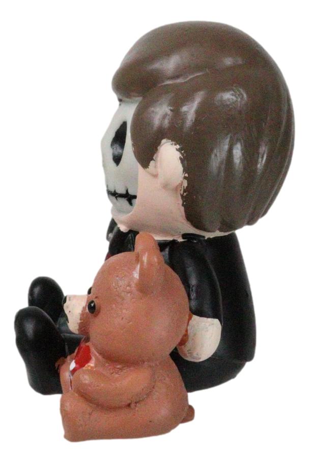 Ebros Gift Mr Furrybones Vampire With Voodoo Bear Teddy Skeleton Furry Bones Figurine