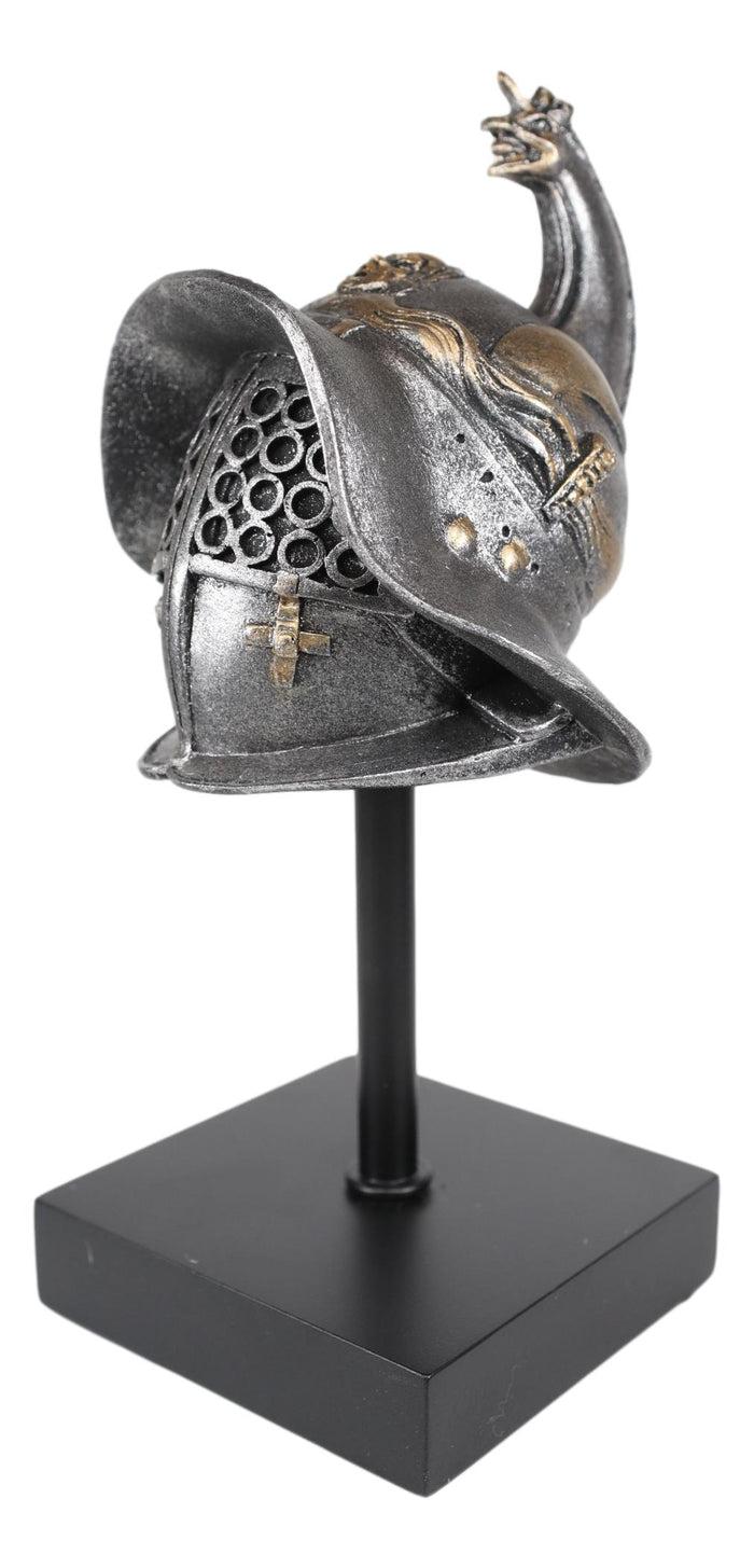 Ebros Gift Museum Mount Thracian Gladiator Spartacus Helmet Helm With Face Guard Figurine