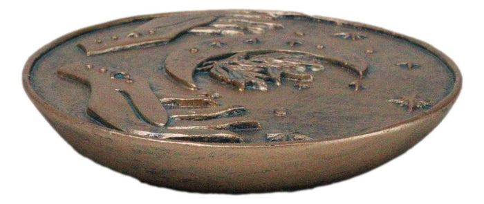 Ebros Gift Mystic Sacred Symbols Hamsa Open Palms With Crescent Moon Stars Incense Burner