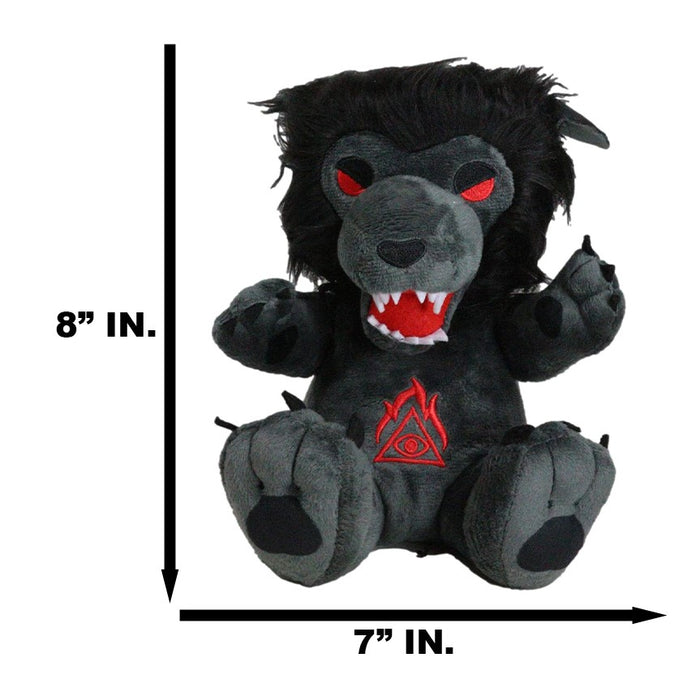 Ebros Gift Mythical Dark Fantasy Underworld Werewolf Wolf Man Lycan Soft Plush Toy Doll