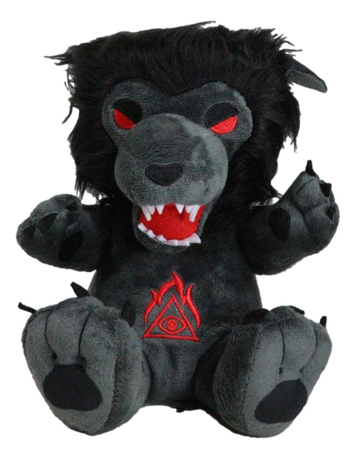 ebros gift Mythical Dark Fantasy Underworld Werewolf Wolf Man Lycan Soft Plush Toy Doll
