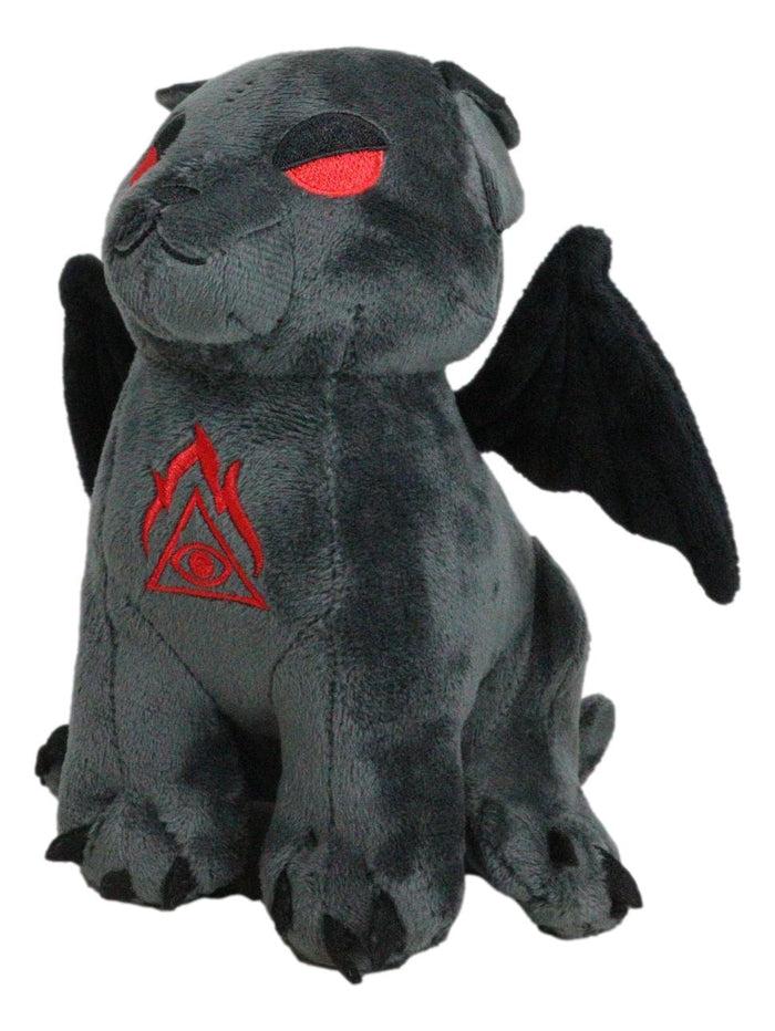 Ebros Gift Mythical Fantasy Legend Dracula Vampire Feline Cat Luxe Soft Plush Toy Doll