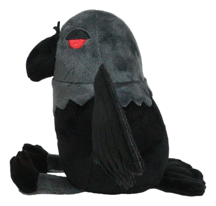Ebros Gift Mythical Fantasy Legend Gothic Quoth The Raven Nevermore Soft Plush Toy Doll