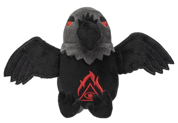 ebros gift Mythical Fantasy Legend Gothic Quoth The Raven Nevermore Soft Plush Toy Doll