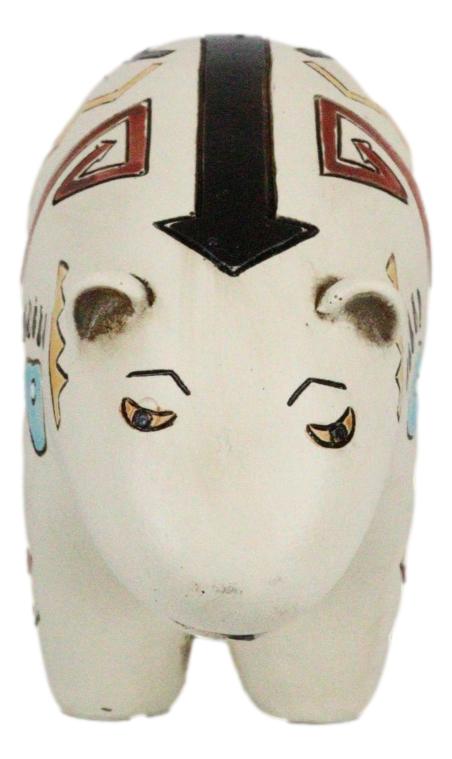 Ebros Gift Native Tribe American Aztec Hopi Indian Style Black Bear Totem Spirit Figurine