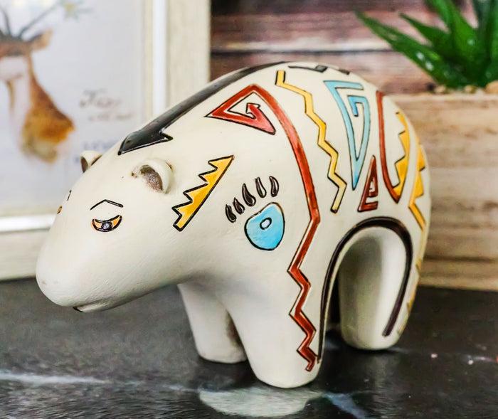 ebros gift Native Tribe American Aztec Hopi Indian Style Black Bear Totem Spirit Figurine