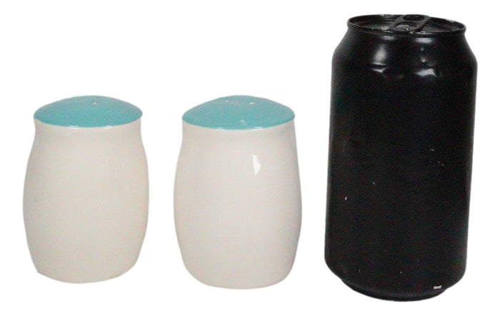 Ebros Gift Nautical Blue Sea Jellyfish Splashing Bubbles Ceramic Salt Pepper Shakers Set