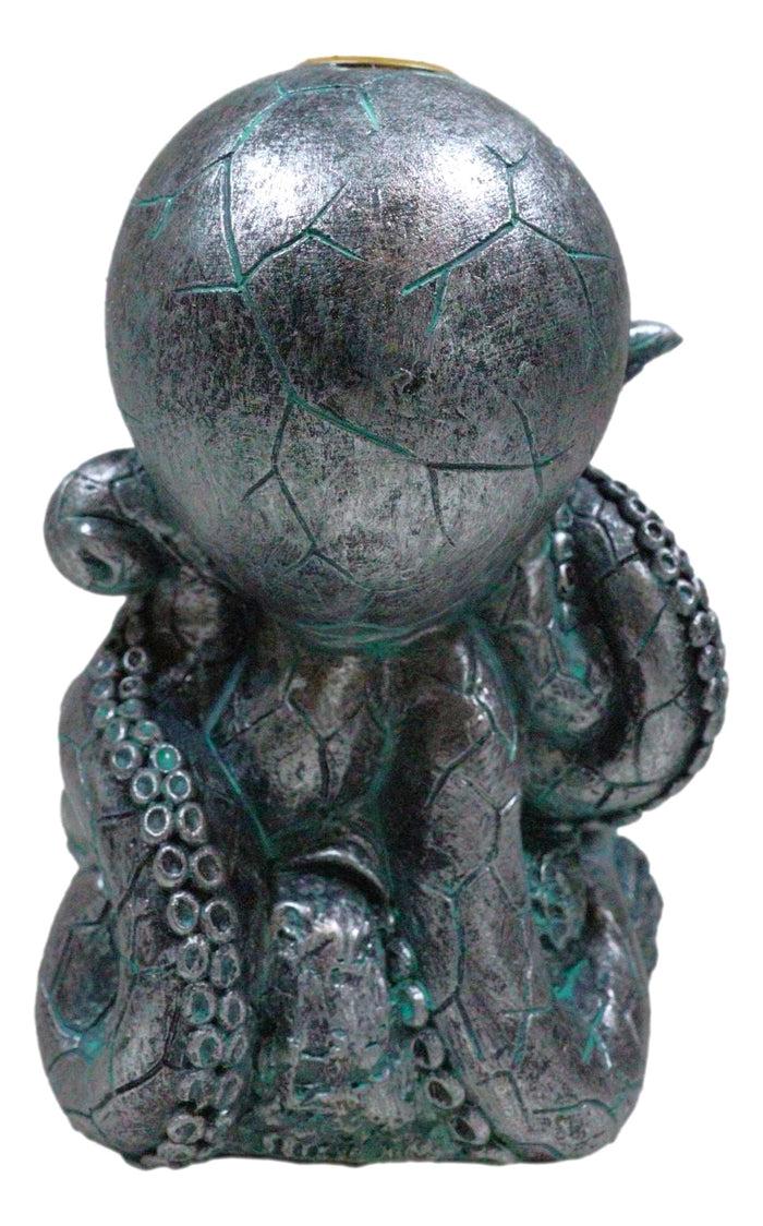 Ebros Gift Nautical Cthulhu Octopus Tentacles Sea Monster Backflow Incense Cone Burner