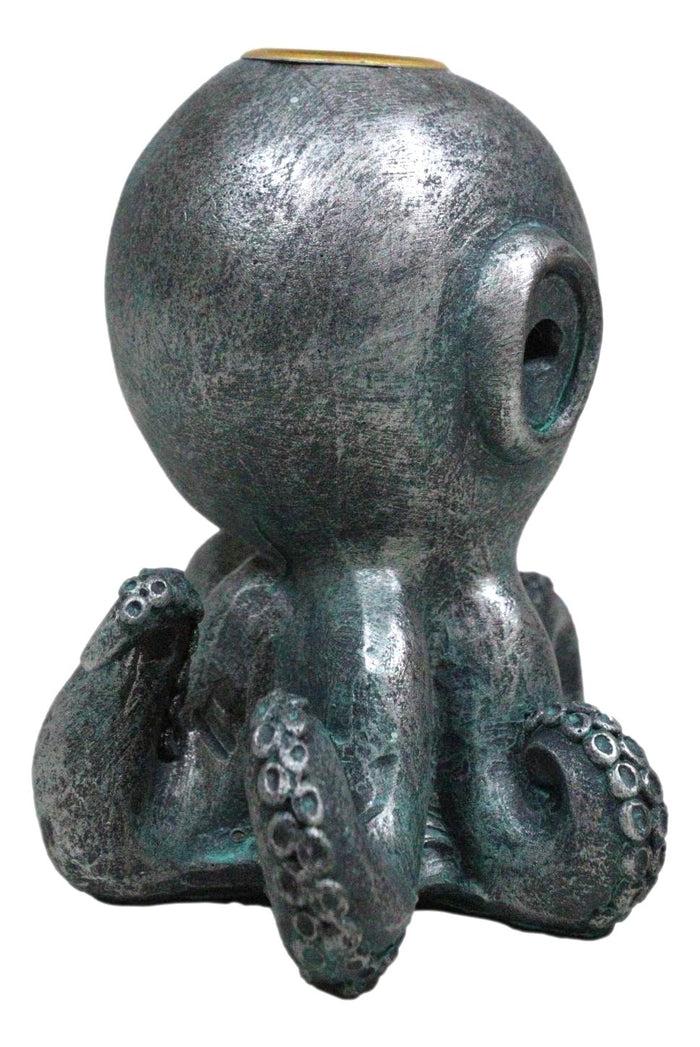 Ebros Gift Nautical Cthulhu Octopus Tentacles Sea Monster Backflow Incense Cone Burner