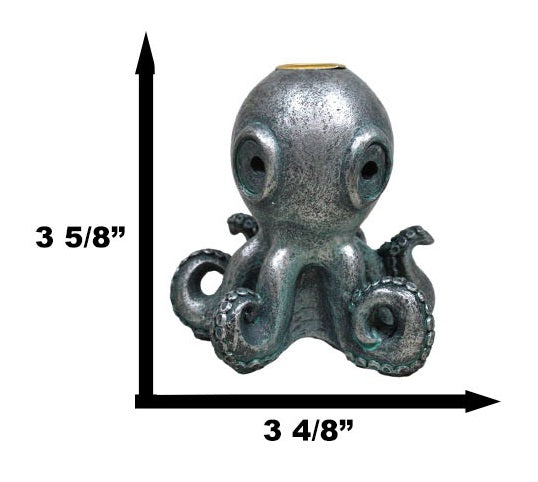 Ebros Gift Nautical Cthulhu Octopus Tentacles Sea Monster Backflow Incense Cone Burner