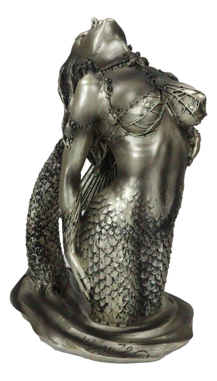 Ebros Gift Nautical Seductive Siren Of The Seas Nude Mermaid Rising Out Of Waters Figurine