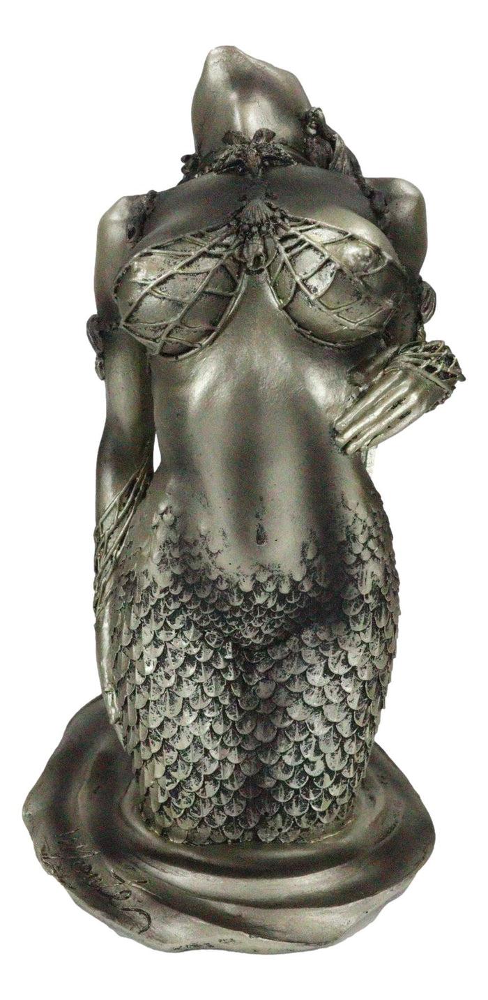 Ebros Gift Nautical Seductive Siren Of The Seas Nude Mermaid Rising Out Of Waters Figurine