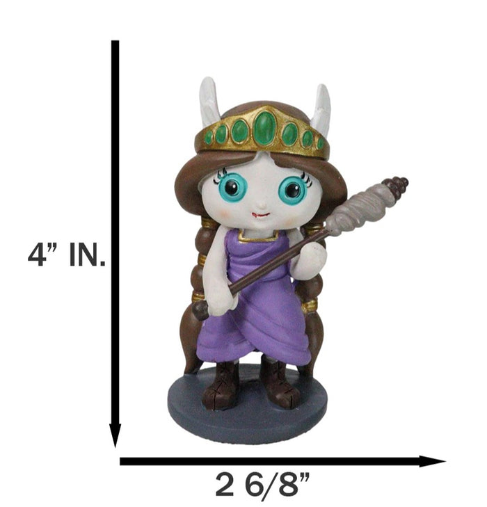 Ebros Gift Norse Mythology Norsies Collector Goddess Frigga Queen Of Asgard Small Figurine