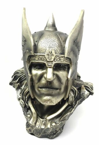 ebros gift Norse Mythology Thor God Of Lightning Bust Figurine Sculpture Son Of Odin Asgard