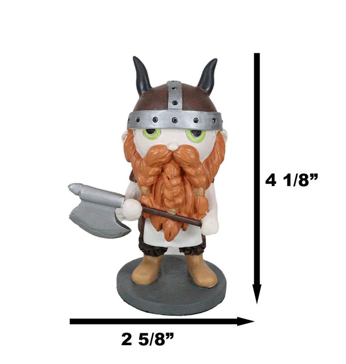 Ebros Gift Norsies Eric Bloodaxe Carrying A Hand Axe King Of All Vikings Valhalla Figurine