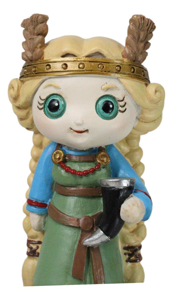 Ebros Gift Norsies Goddess Of Earth Fertility Golden Haired Sif Wife Of Thor Small Figurine