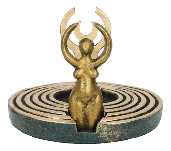 Ebros Gift Oberon Zell Dearinth Earth Goddess And Sky God Mini Altar Votive Candle Holder