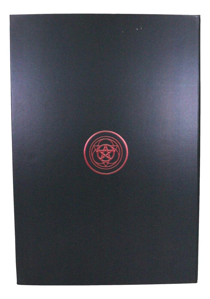 Ebros Gift Occultic Sacred Symbols Gothic Book Of Magic Embossed Blank Page Journal Book