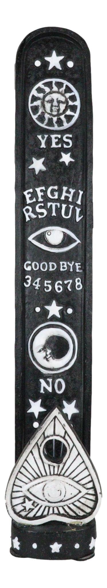 Ebros Gift Ouija Spirit Trance Board With Evil Eye Planchette Tower Incense Stick Holder