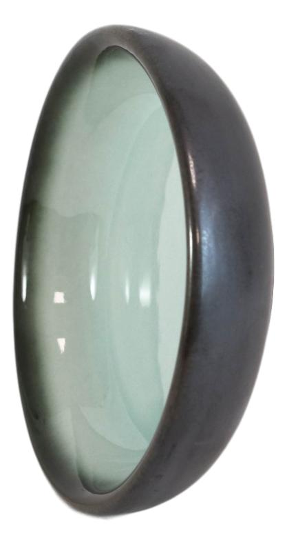 Ebros Gift Pack Of 10 Ceramic Zen Blue Ponzu Soy Sauce Oil Condiment Round Dishes Holder