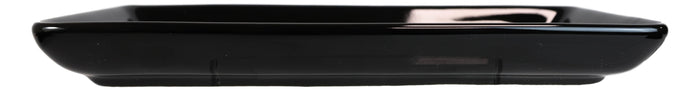 Ebros Gift Pack Of 2 Made In Japan Black Neta Zara Porcelain Sushi Sashimi Chef Drip Plates