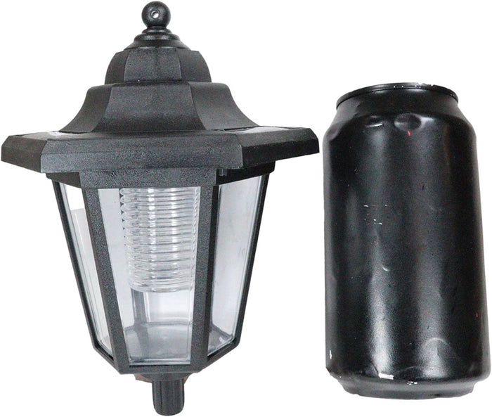 Ebros Gift PACK OF 2 Plastic Solar LED Lantern Decorative Replacement For Garden Light Statues