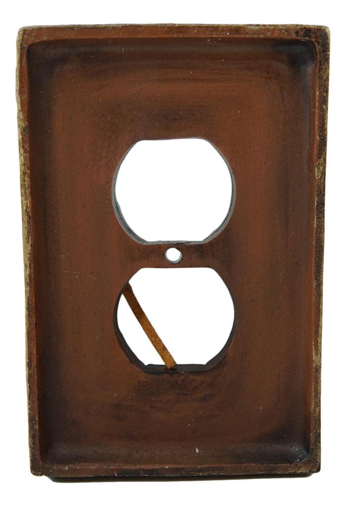 Ebros Gift Pack Of 2 Southwestern Tribal Navajo Branchwood Double Receptacle Outlet Plates