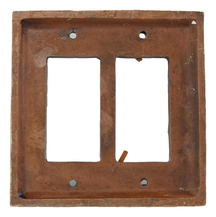 Ebros Gift Pack Of 2 Southwestern Tribal Navajo Branchwood Double Gang Rocker Wall Plates