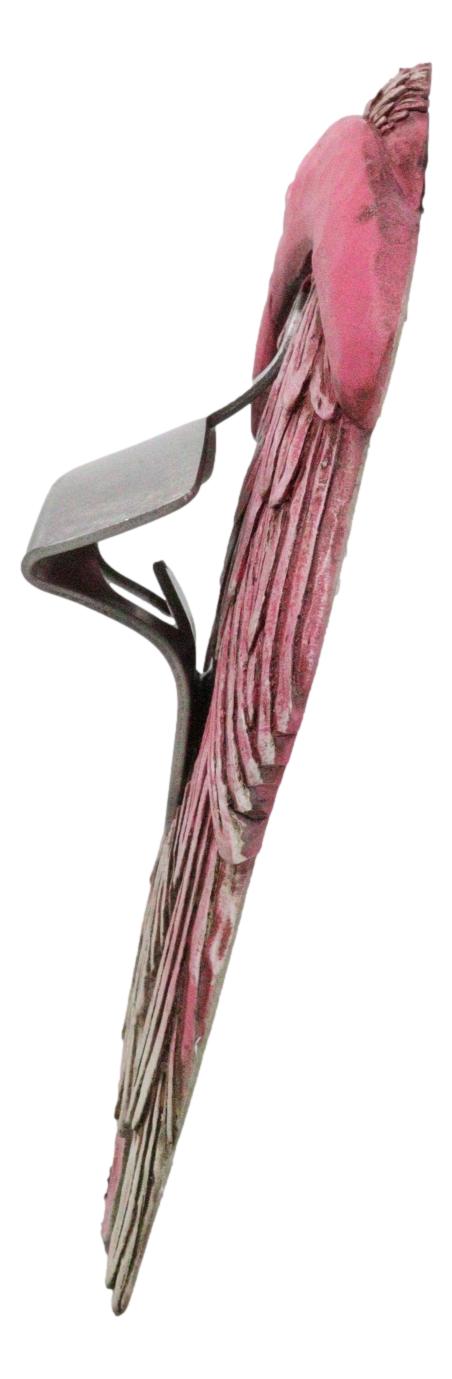 Ebros Gift Pack Of 2 Tropical Paradise Wading Bird Pink Flamingo Wall Beer Bottle Openers