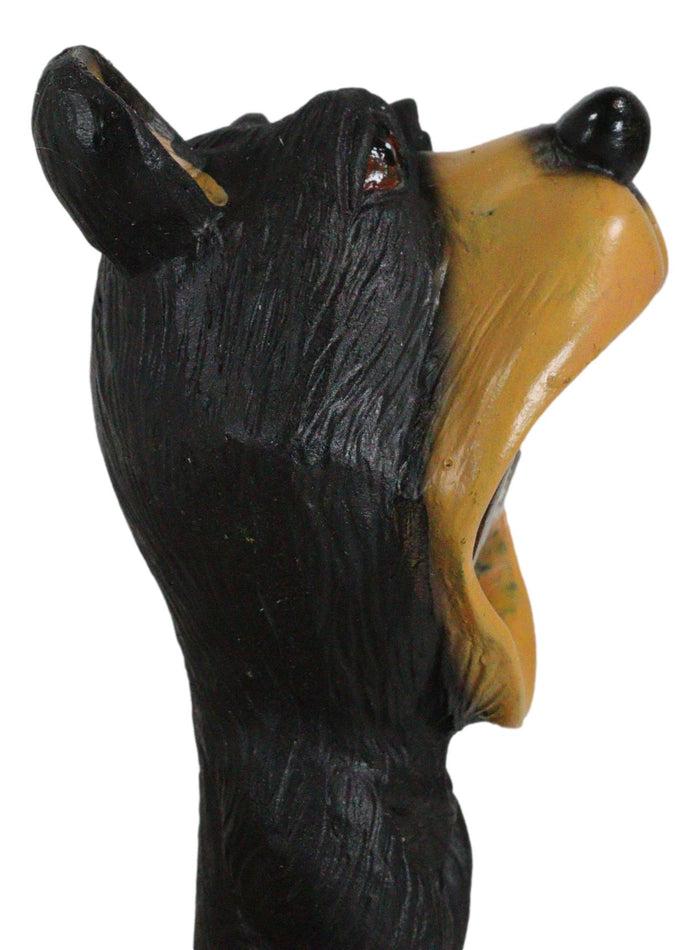 Ebros Gift Pack Of 2 Western Comical Forest Black Bear Soda Beer Hand Bottle Cap Openers