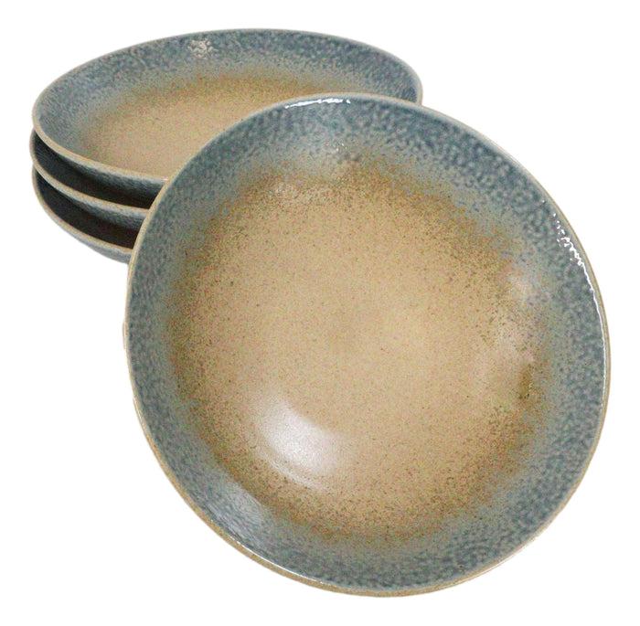 Ebros Gift Pack Of 4 Blue River Ao Nagashi Collection Large Ramen Soup Dinner Bowl 36oz