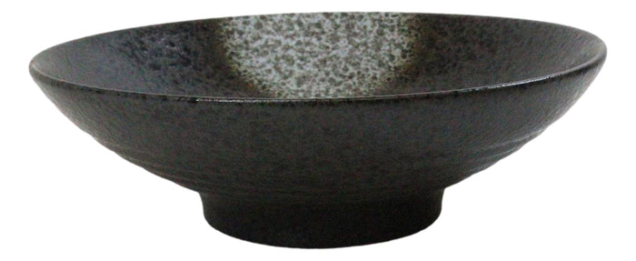 Ebros Gift Pack Of 4 Charcoal Grey Tone Hakumu Collection Large Ramen Soup Dinner Bowl 36oz