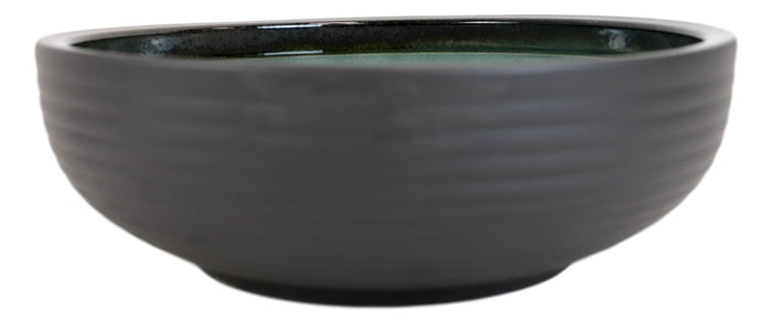Ebros Gift Pack Of 5 Ceramic Zen Blue Large Dinner Soup Noodles Donburi Rice Bowls 42oz