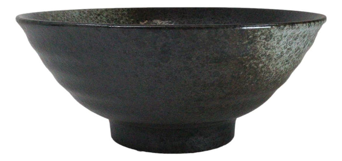 Ebros Gift Pack Of 5 Charcoal Grey Tone Hakumu Collection Large Ramen Soup Dinner Bowl 40oz