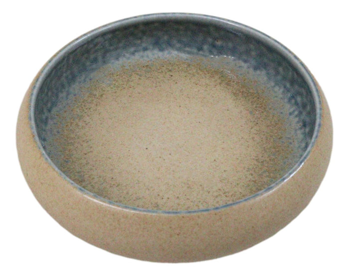 Ebros Gift Pack Of 6 Ao Nagashi River Round Appetizer Salad Banchan Deep Dish Plates 5"D