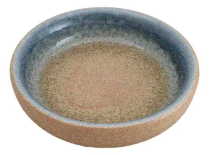 Ebros Gift Pack Of 6 Ceramic Ao Nagashi Soy Sauce Oil Condiment Round Dishes Bowls 1.5Oz