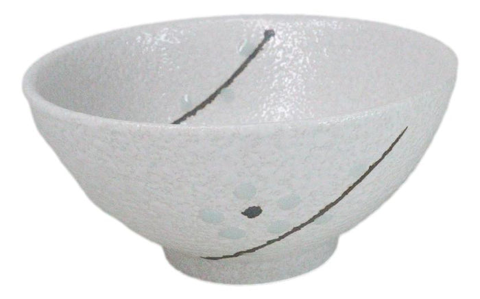 Ebros Gift Pack Of 6 Ceramic Yukino Hana Collection Small Rice Soup Appetizer Bowls 10oz