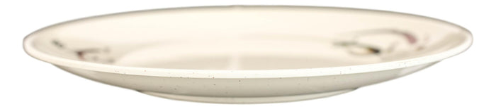 Ebros Gift Pack Of 6 Eggplant With Zen Swirl Design Dinner Entree Large Round 11.5" Plates