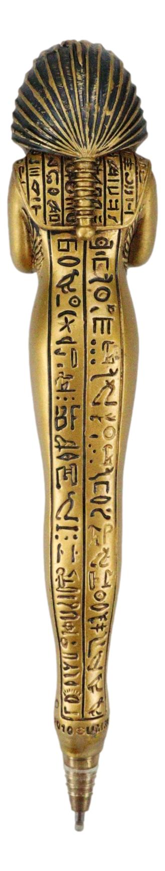 Ebros Gift Pack Of 6 Egyptian Mask Of King TUT Pharaoh Sarcophagus Figurine Ballpoint Pens