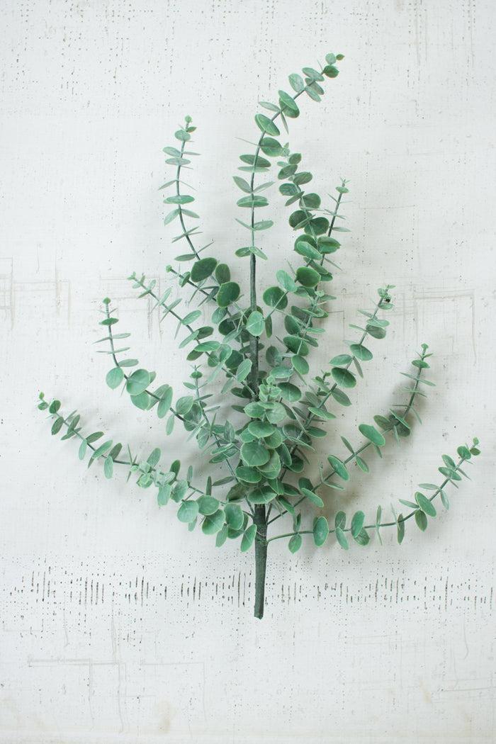 ebros gift Pack Of 6 Large Realistic Lifelike Artificial Eucalyptus Stem Plant Botanicas