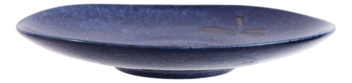 Ebros Gift Pack Of 6 Made In Japan Blue Tombo Dragonfly Small Appetizer Salad Coupe Plate