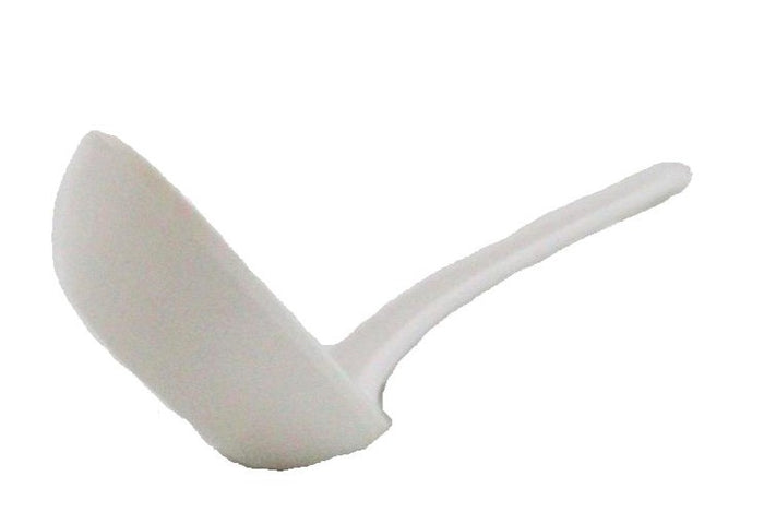 Ebros Gift Pack Of 6 Yukino Hana Frostflake Jade Melamine Asian Style Soup Spoons 6.25"L