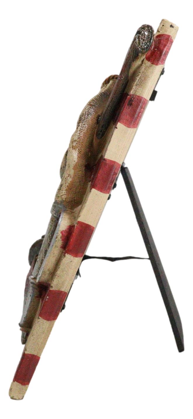 Ebros Gift Patriotic Fire Department Fireman Helmet Hose Axe USA Flag 4"X6" Picture Frame