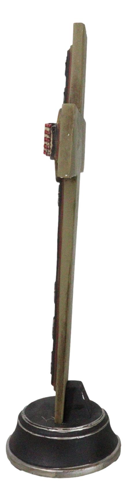 Ebros Gift Patriotic United States Army Medallion Flags And Stars Memorial Standing Cross