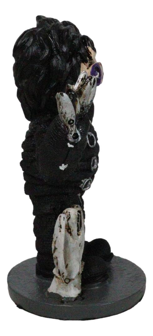 Ebros Gift Pinheadz Monster Edward Scissorhands With Voodoo Stitches Death Angel Figurine
