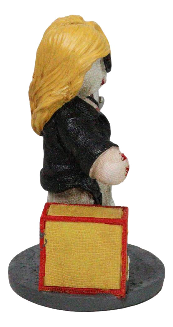 Ebros Gift Pinheadz Monster Tiffany Valentine Bride Of Chucky With Voodoo Stitches Figurine