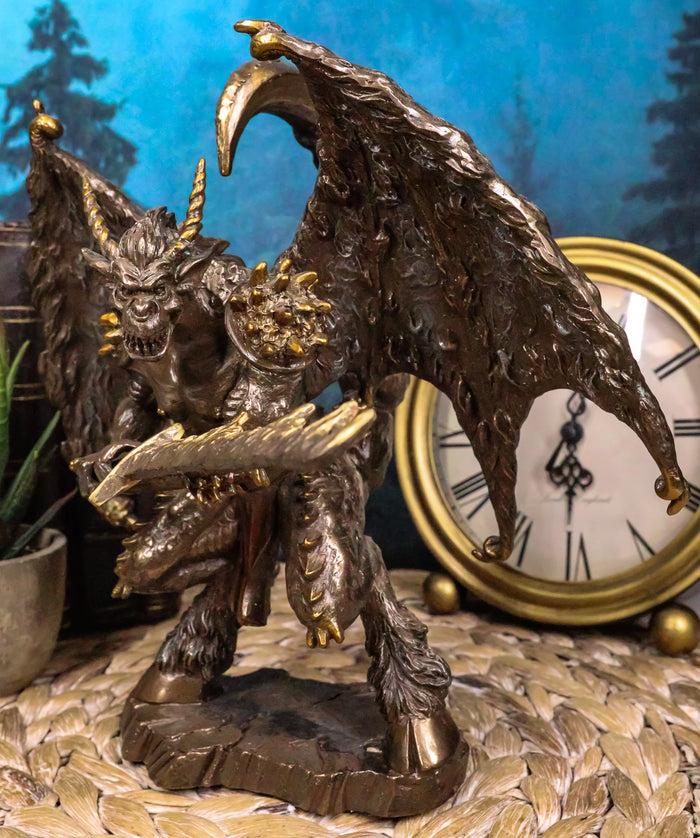 ebros gift Primordial Khaos Goddess Chaos With Scorpion Tail And Flame Blade Figurine