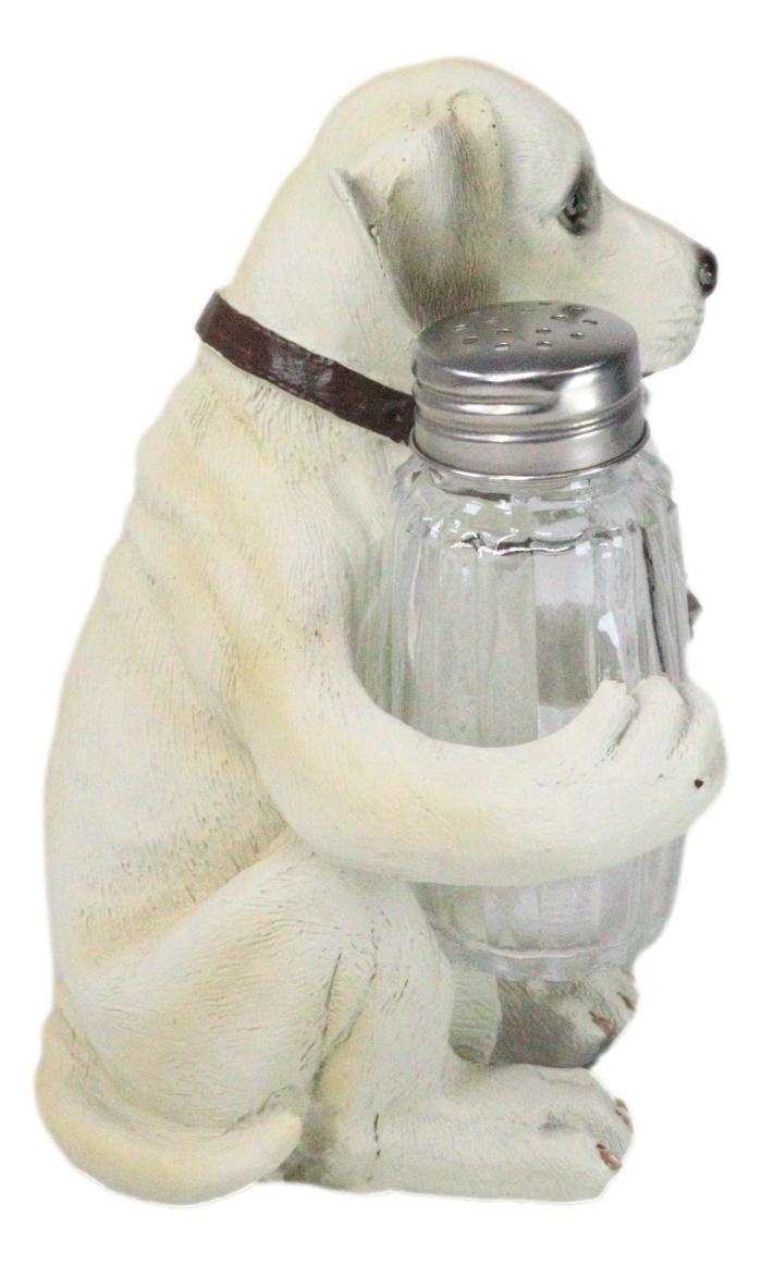 Ebros Gift Pup And Spice Wide Eyed Cute Labrador Puppy Dog Glass Salt & Pepper Shakers Set