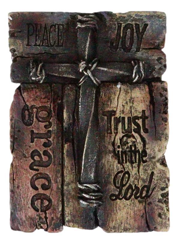 Ebros Gift Rustic Christian Bible Scripture Friendship Faith Hope Love Grace Trinket Box